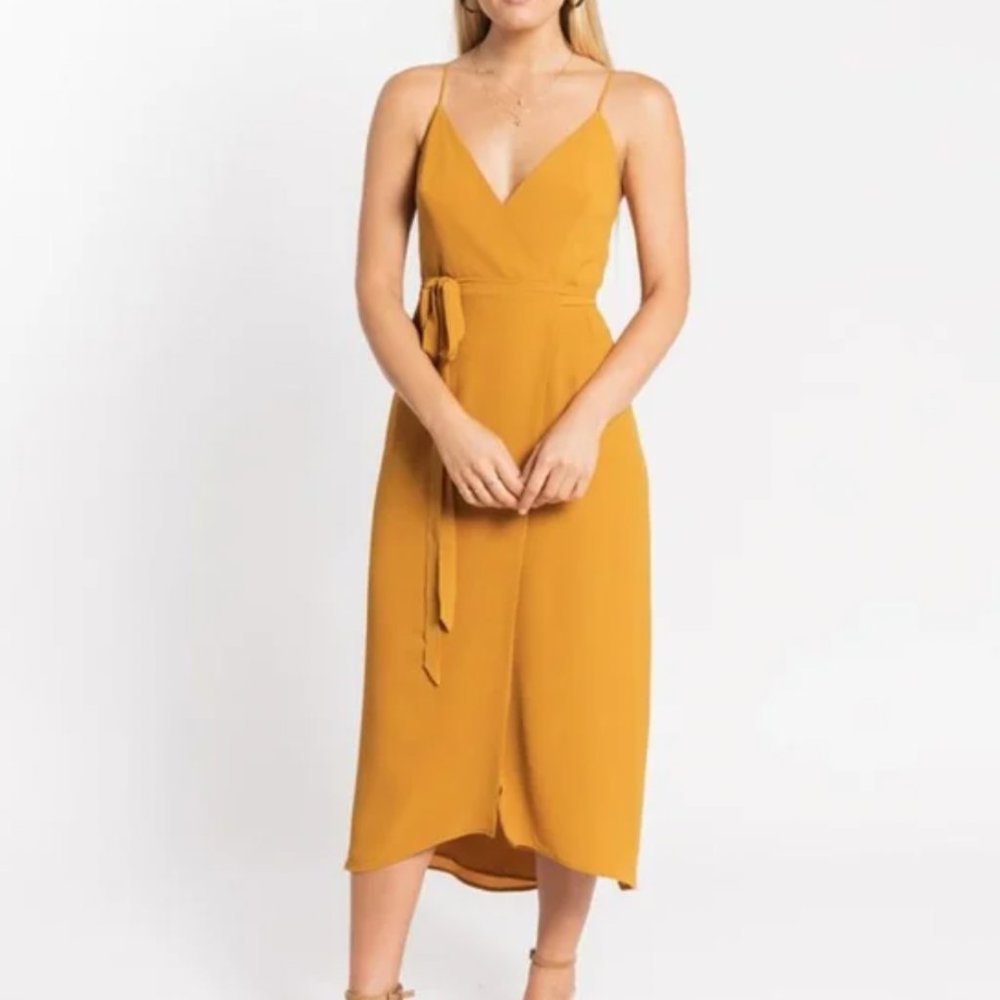 Park & Fifth Mustard Midi Dress